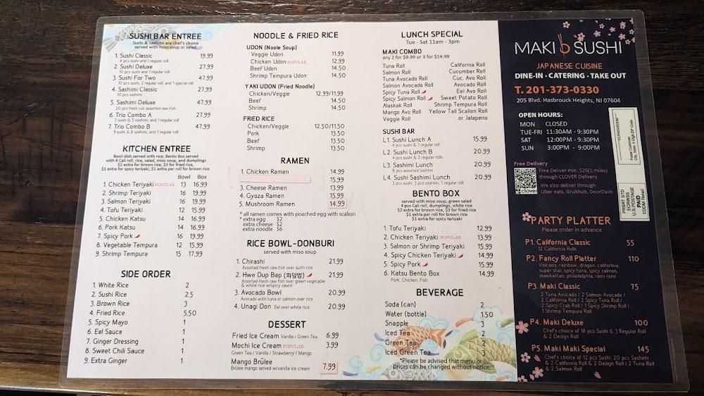 Maki sushi Menu image 3